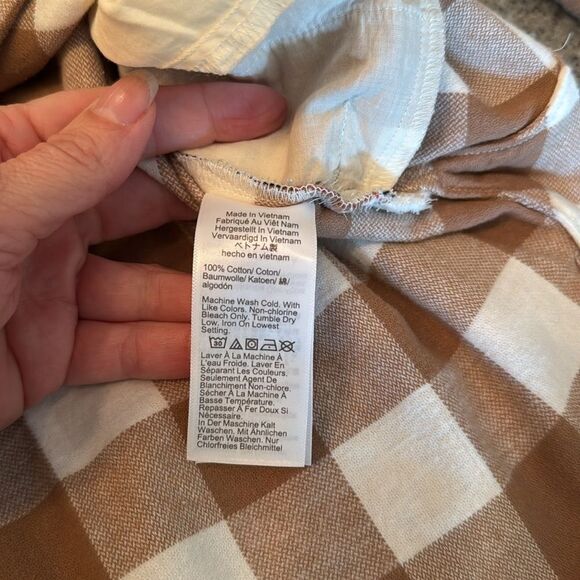 J. CREW Flannel Button Front Shacket *NEW* - Picture 12 of 14